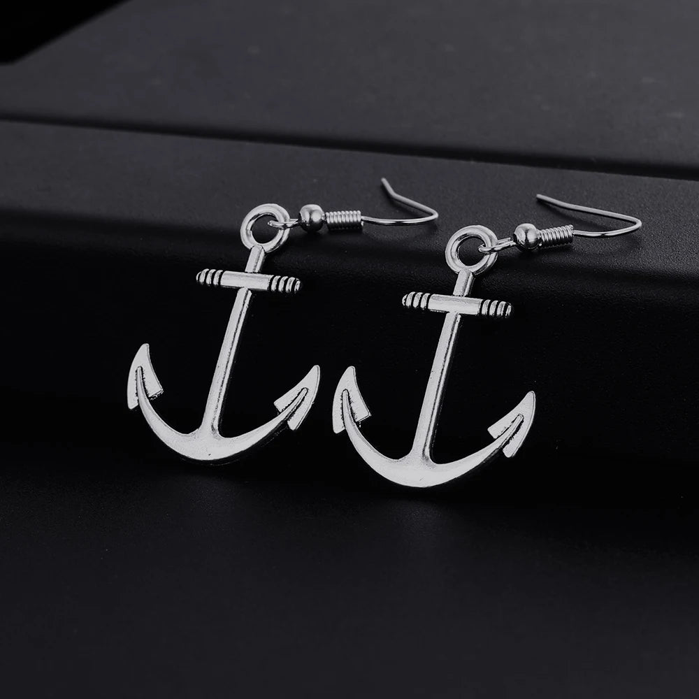 Anchor Dangle Earings