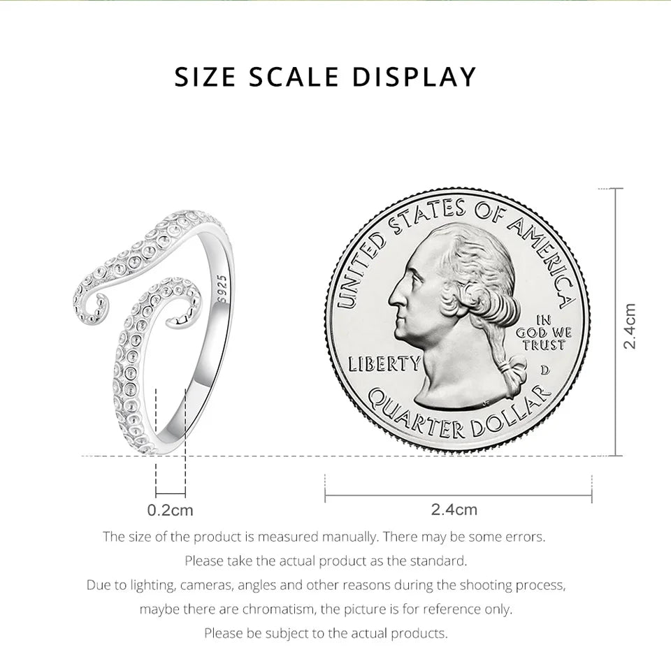Spirit of the Sea Octopus Ring