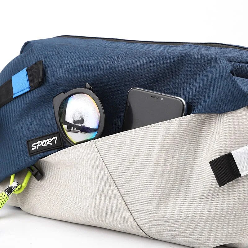 Water Repellent Multi-functioning Messenger Bag